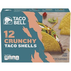 Taco Bell 12 脆玉米餅殼, 1個, 127g