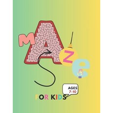(英文圖書)mazes for kids ages 7-10 平裝版, Independently Published, 英文