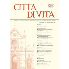 (英文書) Città Di Vita - A. LXXVIII N. 5 Settembre-Ottobre 2023： Bimestrale Di Religione Arte E Scie... 平裝版, Edizioni Polistampa, 英文