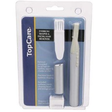 TopCare 眉毛修整器+臉部除毛器, 1個裝, 1個