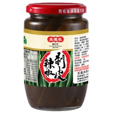 高慶泉剝皮辣椒380g(公司直售) - 香辣夠味，佐餐良伴, 380g, 1個