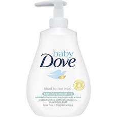 Dove 多芬 孩童用舒緩保濕洗髮沐浴乳, 1個, 400ml