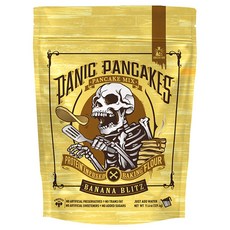 SINISTER LABS Panic Pancake Mix 蛋白注入烘焙地板, 香蕉閃電戰, 1個, 329.4克