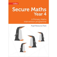 (英文圖書)Secure Year 4 Maths Pupil Resource Pack: A Primary Maths intervention programme 平裝版, Collins, 英文
