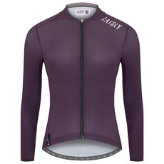 BAISKY百士奇 女款空力薄款長車衣 潔淨IV 深紫 長袖自行車衣