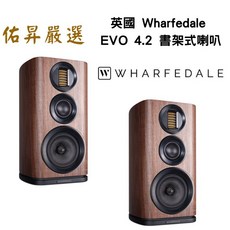 英國 Wharfedale EVO 4.2 書架式喇叭(調音版）, 詳見包裝