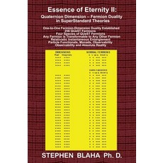 Essence of Eternity II: Quaternion Dimension - Fermion Duality in SuperStandard Theories 精裝版, Pingree-Hill Publishing, 英文