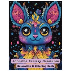 (英文圖書) Adorable Fantasy Creatures 平裝版, Independently Published, 英文