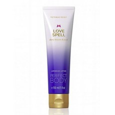 VICTORIA'S SECRET 維多利亞的秘密 Love Spell Luminescent乳液完美身體 櫻花&桃子, 1個, 150ml