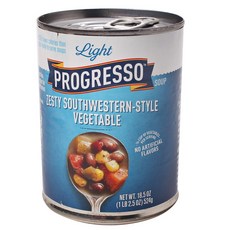 Progresso 清淡西南風味蔬菜湯, 524g, 1罐