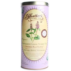 Heather's TUMMY CARE 罐裝薄荷茶葉, 1個, 141克