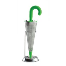 NORPRO 雨傘泡茶器帶滴水器支架, 1個, 不銹鋼
