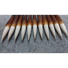 耕硯齋羊毫毛筆 - 小中大套組 - 工筆畫洗色染色專用 - 水彩畫適用 - 便宜好用, 大