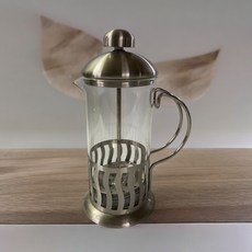 愛鴨咖啡 耐熱玻璃 法式濾壓壺 350ml 奶泡壺 泡茶壺