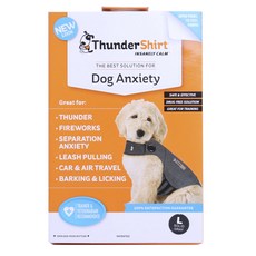 THUNDER WORKERS 狗狗安定背心, 純灰色