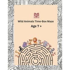 (英文圖書)Time-Box Maze with Wild Animals 平裝版, Independently Published, 英文