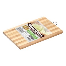 厚款可掛式手提竹木砧板, Natural Wood, 1個