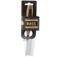 BASS 竹柄寵物毛梳 A-18, 1個