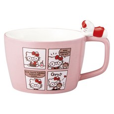 Sanrio 三麗鷗 杯緣公仔湯杯, 1個, 凱蒂貓
