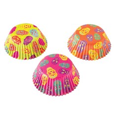 FOX RUN 糖骷髏烘焙杯, 75件, 混色