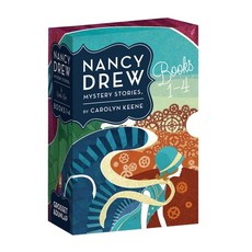 (英文圖書)Nancy Drew Mystery Stories Books 1-4 Boxed Set, Grosset & Dunlap, 英文, 盒裝套書