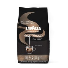 LAVAZZA 義式阿拉比卡咖啡豆, 1包, 1kg, 整豆（無研磨）