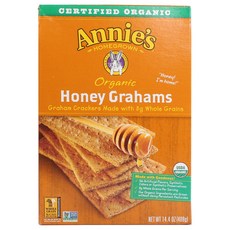 Annie's 蜂蜜全麥餅乾, 1盒, 408g