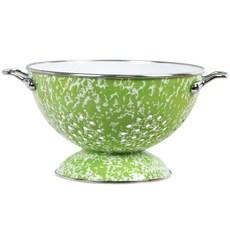 Calypso Basics 大理石效果搪瓷鋼濾鍋托盤, 酸橙