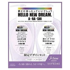 KOSE 高絲 Je l'aime 爵戀Hello New Dream羊絨保濕光澤洗髮精+護髮素, 1個