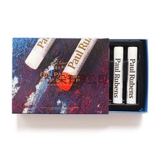 【汶采】魯本斯學院級油畫棒-鈦白6支裝 專業美術繪畫油畫棒 色彩鮮明 易於塗抹 藝術創作首選, 詳見包裝