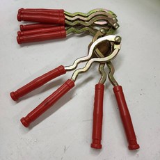 核桃鉗<核桃夾> 堅固耐用 輕鬆夾取 舒適握感 多功能用途, 紅色, 1個