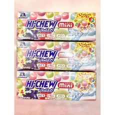 森永 綜合水果嗨啾迷你軟糖 (葡萄/草莓/哈密瓜/蘇打) 多重口味一次滿足, 40g, 1個