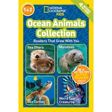 (英文圖書) National Geographic Readers: Ocean Animals Collection 平裝版, National Geographic Kids, 英文