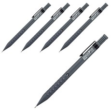 Pentel 飛龍文具 Smash自動鉛筆 深灰色, 5個, 0.5mm