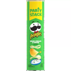 PRINGLES 品客 洋芋片 洋蔥優格風味, 1罐, 203g