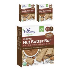Plum organics 堅果奶油能量棒, 15盒, 杏仁口味