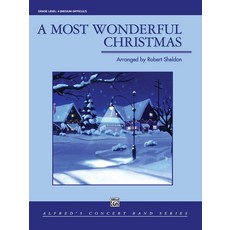 (英文圖書) A Most Wonderful Christmas: Conductor Score & Parts 平裝版, Alfred Music, 英文