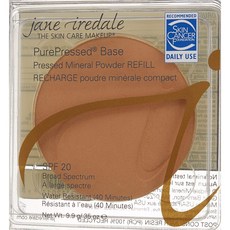 jane iredale Pure Pressed Base Mineral Foundation Refill SPF20 9.9 克, 1入, Caramel