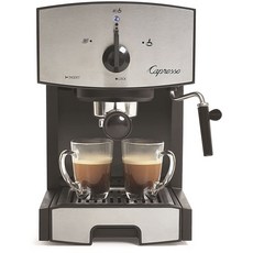 Capresso Espresso電子機器5級壓榨和牛奶省包括, EC50