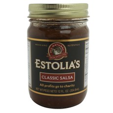 ESTOLIA'S 經典莎莎醬, 1個, 354.8ml