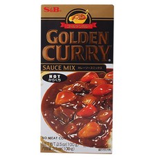 S&B 金咖哩 辛口, 1盒, 100g