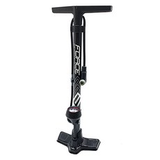 直立式壓力錶打氣筒 SG, 1個, 黑色