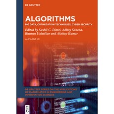 (英文圖書) Algorithms: Big Data Optimization Techniques Cyber Security 精裝版, de Gruyter, 英文