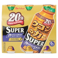 House 好侍薑黃之力能量飲, 120ml, 6瓶