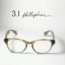 3.1 Phillip Lim 光學鏡框 醋酸纖維 波士頓框型 透奶咖色, 詳見包裝