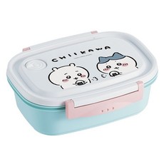 Skater 吉伊卡哇便當盒 L, 1個, 白色+藍色+粉色