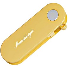 享家品 折疊削皮刀 - 輕巧收納，鋒利耐用，安全鎖定設計, 紫色+綠色+黃色+白色