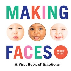 (英文圖書)Making Faces: A First Book of Emotions Board Books, Harry N. Abrams, 英文, 硬頁書