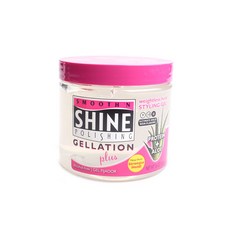 SMOOTH 'N SHINE Gelation Plus Weightless Hold 造型凝膠蛋白 + 蘆薈, 1個, 454克
