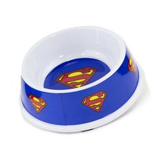Buckle-Down 盾牌單隻寵物球塑料餐具 473.2ml, 1個, 超人